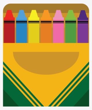 Crayons - Crayons Colors Box Cartoon #9727896