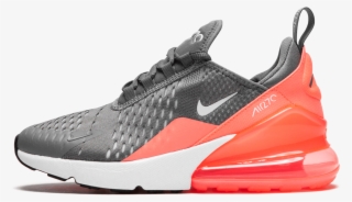 Men's Air Max 270 Gs Gunsmoke/white-lt Atmoic Pink #9728908