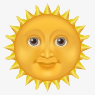 Sol Sticker - Iphone Sun Emoji Transparent #9729145