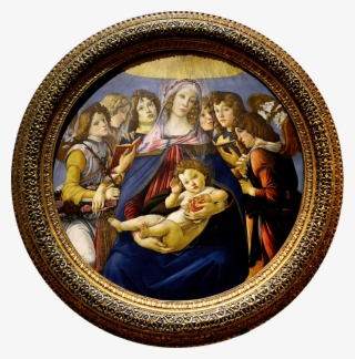 Madonna Of The Pomegranate - Madonna Della Melagrana Botticelli #9729939