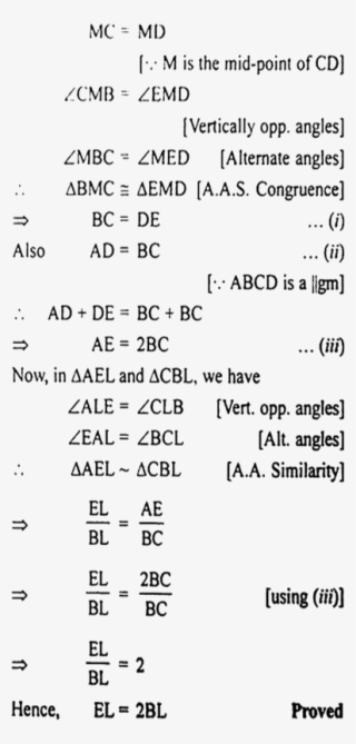 In ∆bmc And ∆emd, We Have #9730060