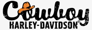 Cowboy Harley Davidson Logo #9730153
