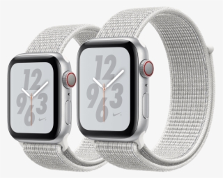 Apple Watch Nike Silver Aluminum Case With Summit White - Apple Watch 4 Nike #9730389