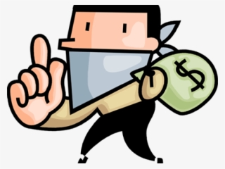 Transparent Bank Robber Clipart #9731193