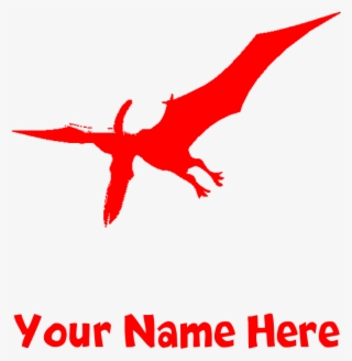 Pterodactyl Silhouette Baby Blanket #9731494