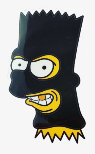 #gangster #stickergang #bart #simpsons #robber #mob - Simpsons Gangster Bart Png #9731920
