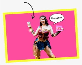 Busy Kicking Butt - Wonder Woman #9732428