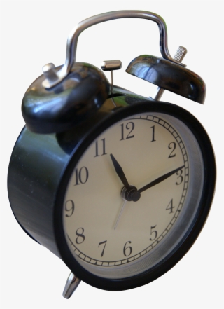 Black Table Clock Png Image - Latest Alarm Clock #9732471