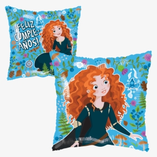 Princess Merida Feliz Cumplea Os - Cushion #9734320