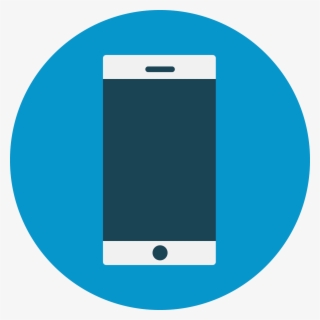 Mobile - E In A Blue Circle #9734518