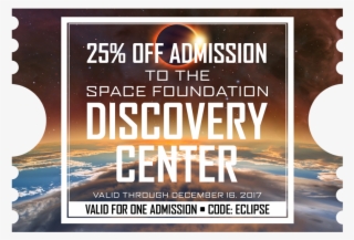25% Off Admission To The Discovery Center - Business Logo Design #9734977