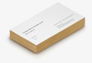 Compendium Design Store Gift Certificate - Paper #9736243