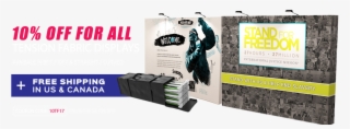 Pop Up Tension Fabric Display - Flyer #9736736
