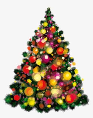 Christmas Tree Vector - Merry Christmas 2018 #9736742
