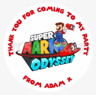 Mario Odyssey Sweet Cone Stickers #9737011