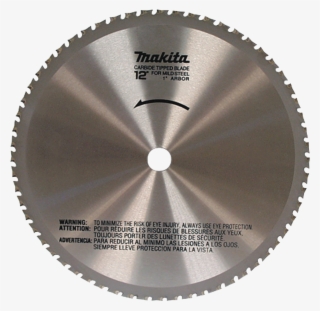 Saw Blade Png - Makita Carbide Tipped Blade For Mild Steel #9737195