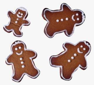 Gingerbread Man Cookies - Пряничный Человечек Png #9738212