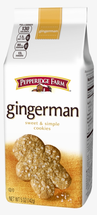 Distinctive - Pepperidge Farm Gingerbread Men - Free Transparent PNG ...