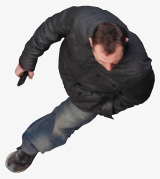 Man Walking - Via - Architextures - Download - Persona Desde Arriba Png #9739243