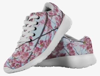 Cherry Blossom Tree Running Shoes - Sneakers #9739273