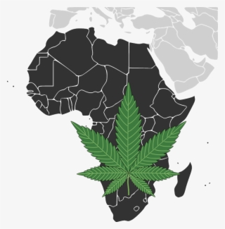 Africa Cannabis - Mauritania And Senegal Map #9740314