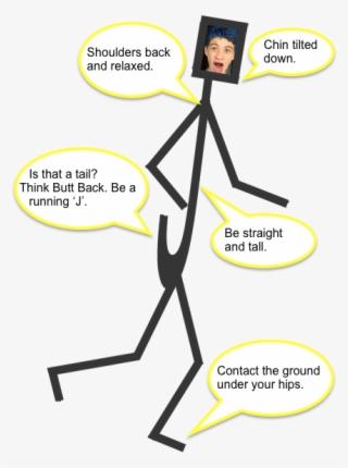 Stick Runner And Notes - Cartoon #9741571