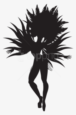 Free Png Samba Dancer Silhouette Png - Samba Dance Silhouette #9741869
