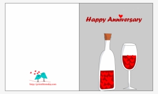 Wine Valentines Day Card #9742106