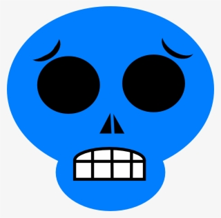 Blue Sad Svg Clip Arts 600 X 594 Px #9742173