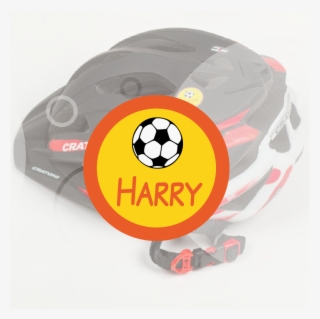 Round Sticker Label Backround - Soccer Ball #9743707