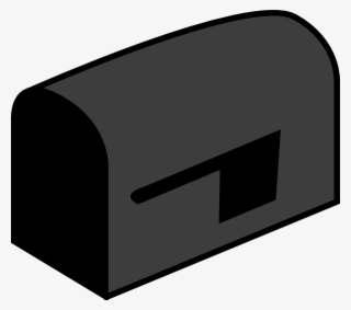 Small - Black Mailbox Clipart #9744934