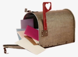 #love #letters #vintage #loveletters #mailbox #heart - Vintage Mail Box Transparent #9745049
