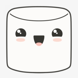 Excited Marshmallow - Sad Marshmallow - Free Transparent PNG Download ...