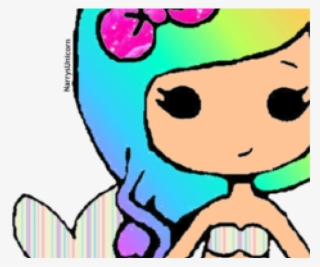 Chibi Clipart Unicorn - Chibi Girls Mermaid #9745808