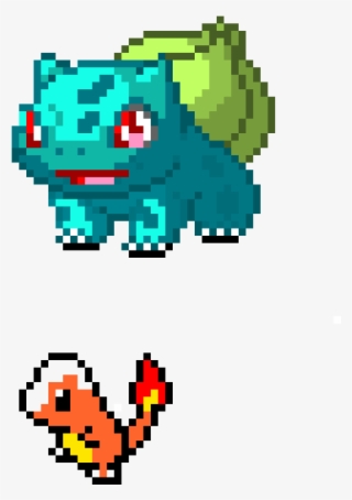 Bulbasaur And Charmander - Pokemon Bulbasaur Sprite - Free Transparent ...