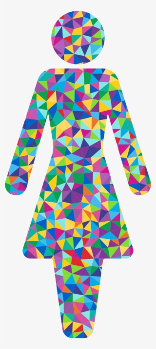 This Free Icons Png Design Of Prismatic Low Poly Female #9746301