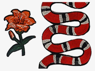 Gucci Clipart Corn Snake - Snake Iron On Patch #9747029
