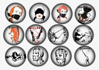 Bizzare Magazine Ornaments Png - John Willie Illustrations #9747206