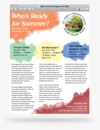 Summer Email Blast - Flyer #9747456