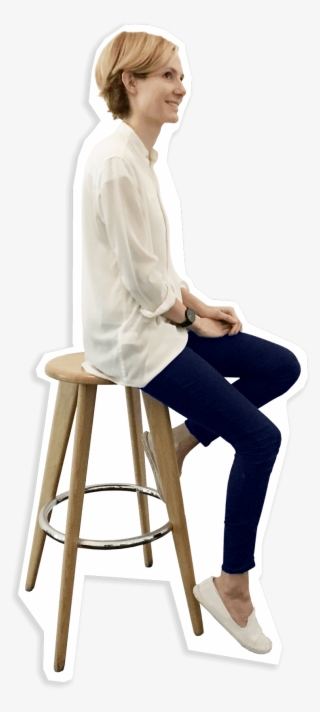 What I Offer - Sitting On Stool Png #9747891