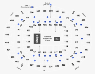 American Airlines Arena Section 105 Row 5 #9747959
