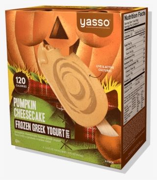 Freaky Good Flavor All Season Long - Yasso Pumpkin Cheesecake Bars #9748581