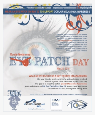 Acis Omf Patch Day Flyer 5 14 - American Childhood Cancer Organization #9748675