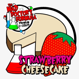 Strawberry Cheesecake 30ml - Funny Cartoon Strawberry Cheesecake #9748953
