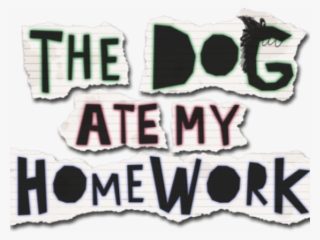 Dog Ate My Homework Logo #9749185