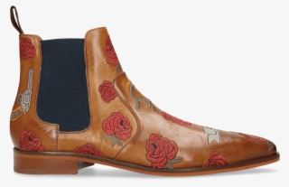 Ankle Boots Jordan 2 Indus Tan Embroidery Bee - Chelsea Boot #9749941