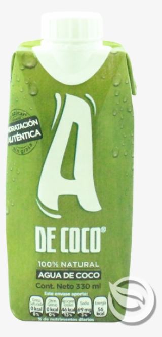 A De Coco, Agua De Coco, 330 Ml - Agua De Coco #9750126