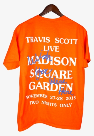 Travis Scott Astroworld Msg T-shirt #9750164