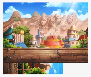 Mobile Ninja Heroes Hidden Leaf Village The Spriters - Hidden Leaf Village Background #9751545