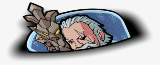 Reinhardt Stonehardt Peeker Sticker - Illustration #9751549